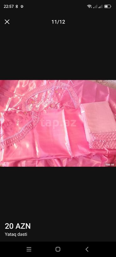 Örtüklər: Yataq üçün Yeni rəng - Çəhrayı Yataq örtüyü, Pulsuz çatdırılma — 7