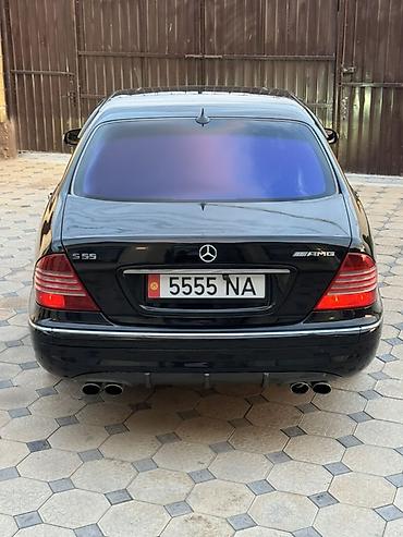 sl 55: Mercedes-Benz S-class AMG: 2003 г., 3.7 л, Автомат, Бензин, Седан — 5
