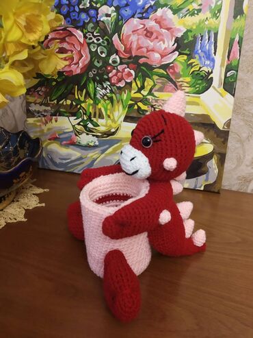 Oyuncaqlar: Əl işi .Karandaş qabı. Карандашница. Ручная работа — 14