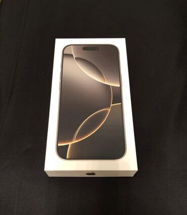 iphone 16 qiyməti: IPhone 16 Pro, 128 GB, Natural Titanium, Simsiz şarj, Face ID