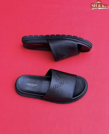 hansberg обувь цена: Мужские сандалии, 37.5, Armani, Новый, цвет - Черный