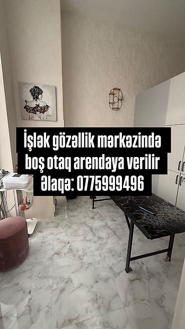 rahat emlak: İşlək gözəllik mərkəzində boş 1 otaq arendaya verilir. Qaş kiprik — 1