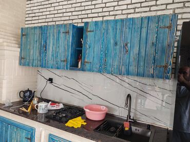 Sifarişlə restoran üçün masa və oturacaq dəstləri: Stullar ilə, Kvadrat masa, 4 nəfər — 28