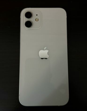 zaryatqa: IPhone 12, 64 GB, Ağ, Barmaq izi, Face ID, Simsiz şarj