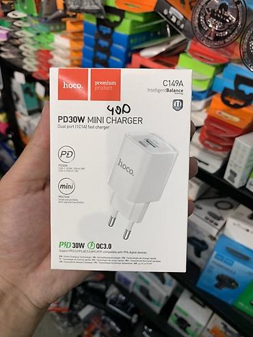 gpd win mini: Сетевое зарядное устройство hoco. C149A PD30W Mini Charger - Быстрая — 1