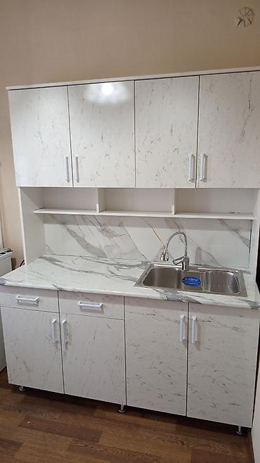 Кухонные гарнитуры: Кухонный гарнитур, цвет - Серый — 11