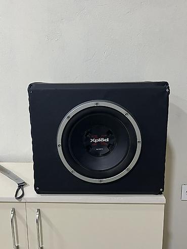 iphone 7 pulus: Sony Xplod subwoofer qutusu ilə - Brend/model: Sony Xplod (12 düym — 1