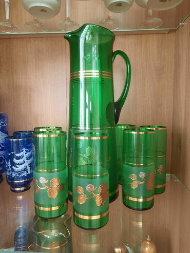 Другие товары для дома: ГРАФИН СО СТАКАНАМИ. БОГЕМИЯ!!! ЧЕХИЯ!!! СЕРВАНТНОЕ ХРАНЕНИЕ — 3