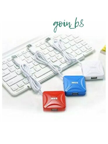 флешки usb: USB расширитель дя ПК, ноутбука SSK на 4 порта. USB 2.0. Новый. ТЦ