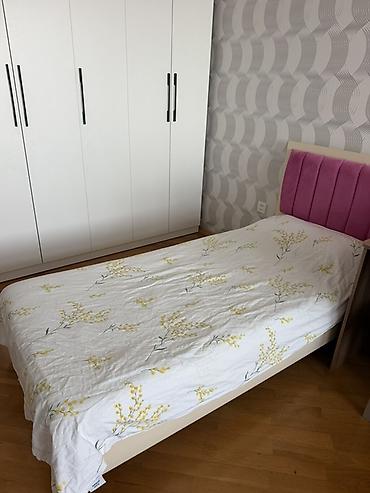 Çarpayılar: 2 ədət qız oglan mavi narınci rengde Tək nəfərlik çarpayı - Ölçü — 2