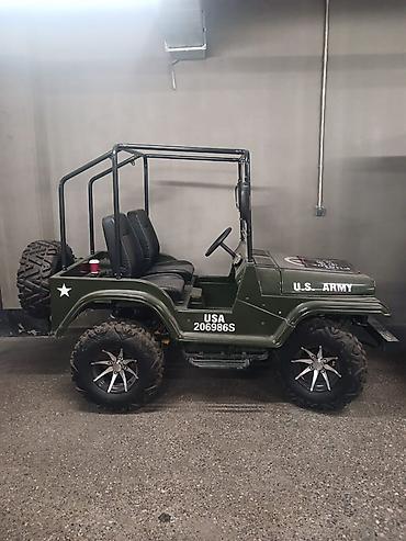 cip mercedes: Mini hərbi tərzli off-road buggy/jeep Xüsusiyyətlər: - 2 nəfərlik — 3