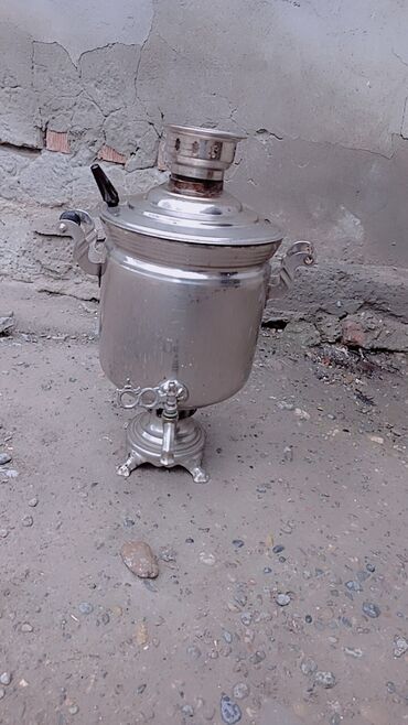 Samovarlar: İşlənmiş Od Samovar, 7 l, Ünvandan götürmə