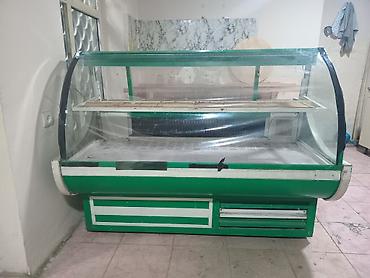 Soyuducu avadanlığı: Məhsul: Soyuduculu vitrin (mağaza/kafe üçün) Xüsusiyyətlər: - Ön — 1