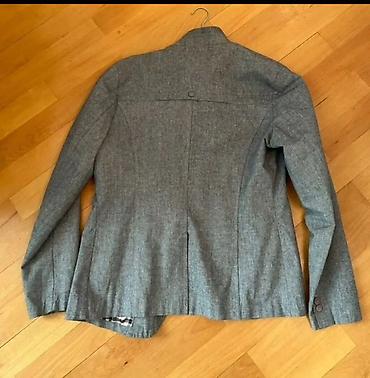 ust geyimleri: Kişi üçün boz rəngli casual blazer/caket - Model: ZOGO BEE brendi - — 2