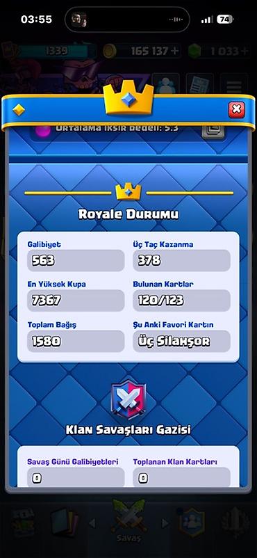 İdman və hobbi: Clash Royale hesabı – güclü trofey və zəngin kolleksiya - Kupa Yolu — 3