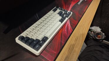 planşet üçün klaviatura: Беспроводная механическая игровая клавиатура с RGB подстветкой