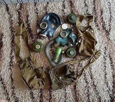 Противогазы гп5м — черный гп4у — зелёный три фильтра под гп5, также