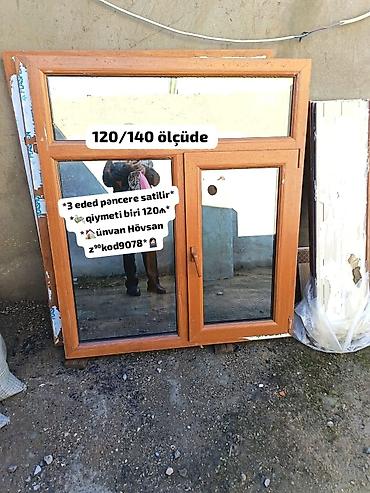 PVC pəncərə dəsti – 120×140 ölçüdə - Material: ağac naxışlı qəhvəyi lalafo.az -da PVC pəncərə dəsti – 120×140 ölçüdə - Material: ağac naxışlı qəhvəyi