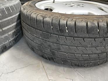 masin opel: Mercedes-Benz AMG diskləri və şinlər dəsti - Model: AMG 5 qol — 3