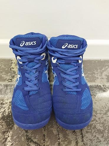 Мужские кроссовки, 38, Asics, Новый, цвет - Синий, Самовывоз
