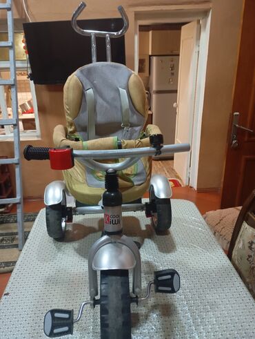 Uşaq velosipedləri: Kiwicool uşaq üçtəkərli velosipedi - 3 təkərli stabil konstruksiya — 5