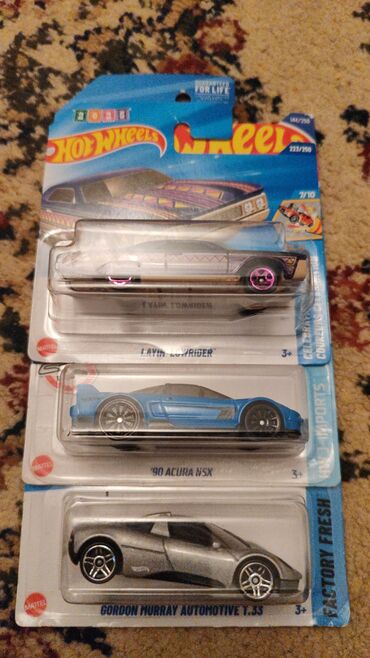 Avtomobil modelləri: Hot Wheels kolleksiya dəsti – 5 aznden baslayir brendli, orijinal — 6
