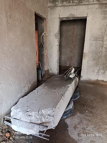 dayə isi: Beton kəsimi və deşmə xidməti - Armaturlu beton, monolit, panel, daş — 4
