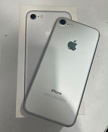 iphone 7 qutusu: IPhone 7, 32 GB, Gümüşü, Barmaq izi, Face ID — 1