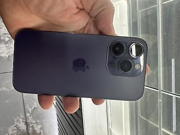 580 sapphire: IPhone 14 Pro, Б/у, 256 ГБ, Deep Purple, 90 % — 1