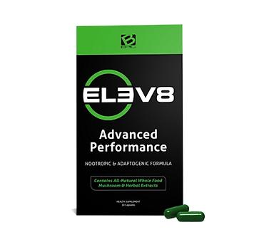 Витамины и БАДы: Elev8 в капсулах. Содержит полностью натуральные экстракты грибов и — 1