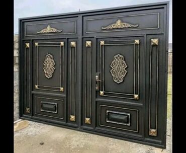 Həyət darvazaları: Darvazalarin seyf qapilarin satisi. KREDİTLE VEYA NEGD SATIŞ ÜNVAN — 9