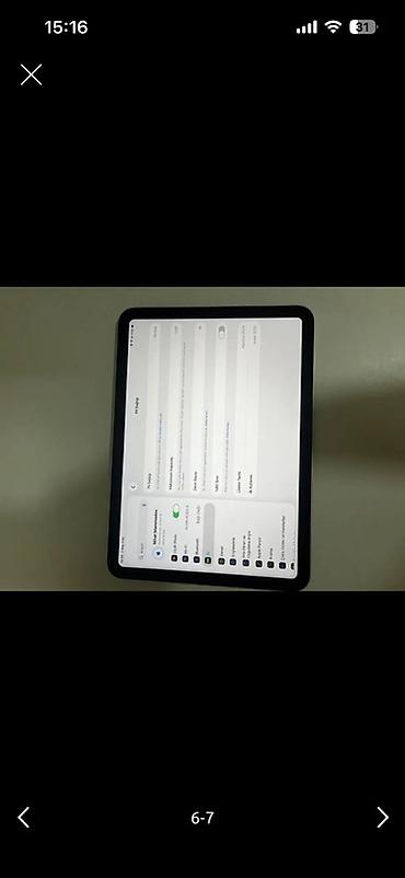planset satiram: Apple iPad A16 11Inch. Bir neçə ay əvvəl alınıb, 2-3 gündən bir — 3
