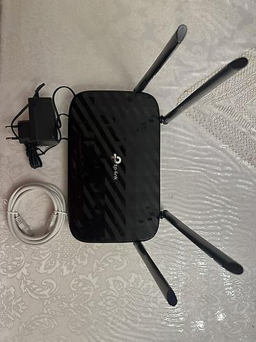 wifi modemleri: TP-Link Archer C6 – AC1200 Mesh Wi-Fi Router Qiymət: 65 AZN Yenidir — 4