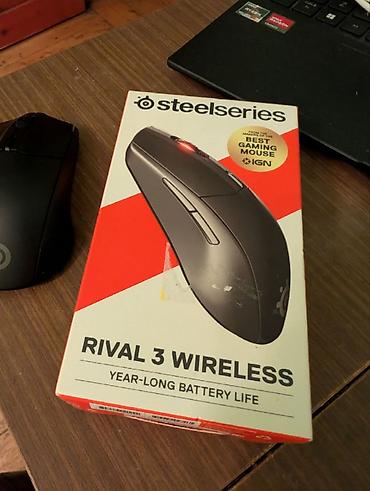 Oyun siçanı SteelSeries Rival 3 Wireless. Bir ay istifadə olunub lalafo.az -da Oyun siçanı SteelSeries Rival 3 Wireless. Bir ay istifadə olunub