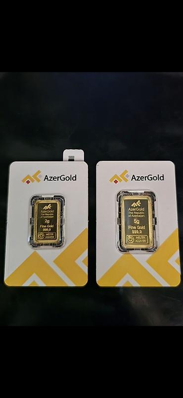 qızıl zinət eşyaları: AzerGold qızıl kulceler QR kodlu 2 ve 5 qr ikisi bir satilir. 2330 — 1