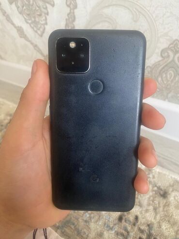 игровой мышка: Google Pixel 5, Колдонулган, 128 ГБ, түсү - Кара, 1 SIM