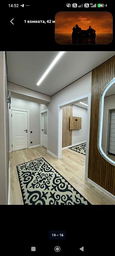 nova grant: 1 комната, 42 м², Технопарк Элитка, 3 этаж, Дизайнерский ремонт — 4