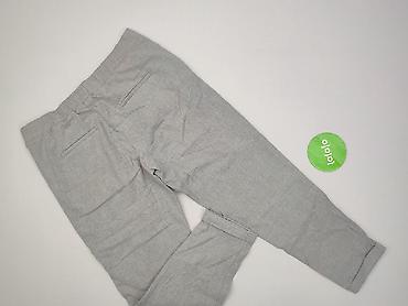grey jeans: Bershka, Spodnie materiałowe damskie, rozmiar M — 3