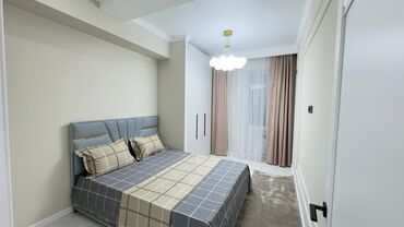 готовые квартиры в рассрочку в бишкеке 2021: 3 комнаты, 72 м², Элитка, Евроремонт