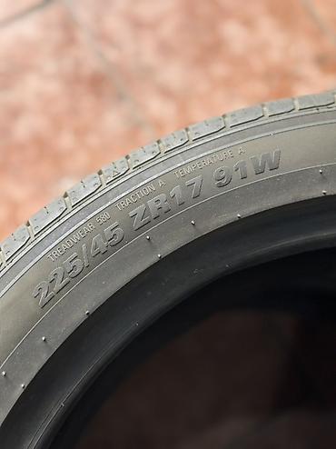 шины 2255017: Шины летние 225/45 ZR17 91W - Размер: 225/45 R17 (ZR), индекс — 2