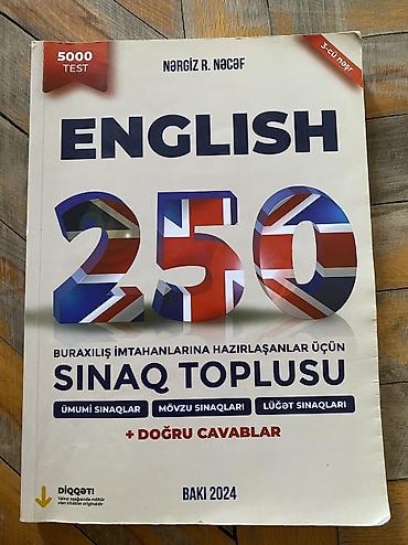 İngilis dili Testlər 9-cu sinif, 1-ci hissə, 2024 il