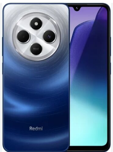 ми 14: Redmi, Redmi 14C, Новый, 256 ГБ, цвет - Синий, 2 SIM