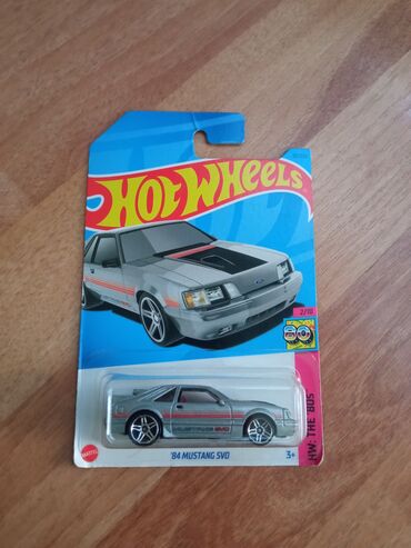 Oyuncaqlar: Hot wheels 84 ford Mustang svo orginaldır qutusu açılmamış endirim