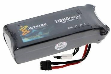 JetFire 11.1V 1100mAh 40C Li-Po 3S batareya Yüksək texnologiya ilə