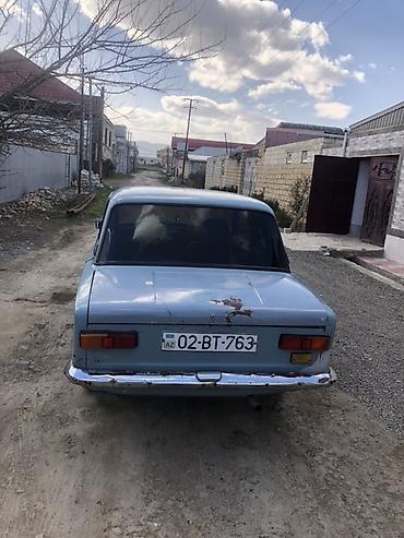 VAZ (LADA): VAZ 2101 sedan - Kuzov: 4 qapı, açıq mavi rəng, xrom bamperlər — 6
