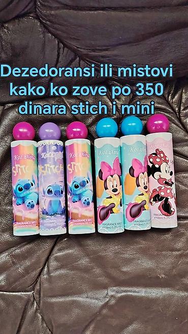 moda piu: Dezodoransi / mirisni mistovi KoLiXing sa motivima Stitch i Minnie — 1