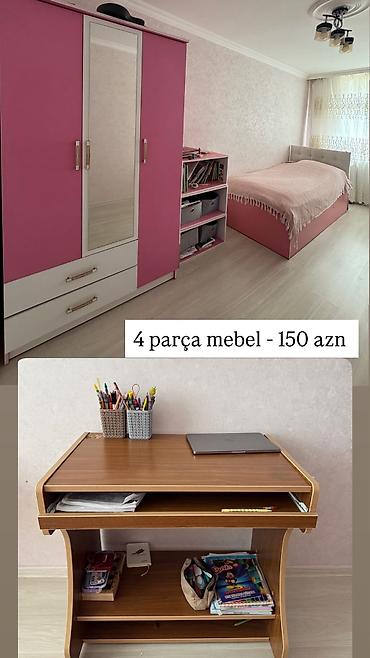 tuba: Qız üçün, İşlənmiş, Təknəfərlik çarpayı, Tumba, Yazı masası, Dolab — 1