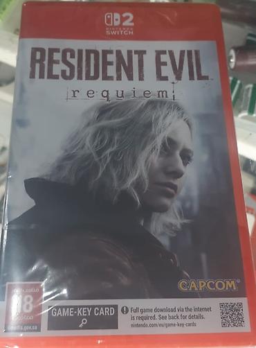 resident evil biohazard: Nintendo Switch üçün “Resident Evil: Requiem” – GAME-KEY CARD - — 1