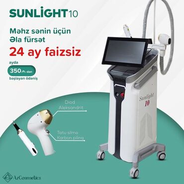 lazer kesim aparati: Lazer epilyasiyada yeni dalğa Sunlight10® İki başlıq ▫️Lazer ▫️Nd-yağ