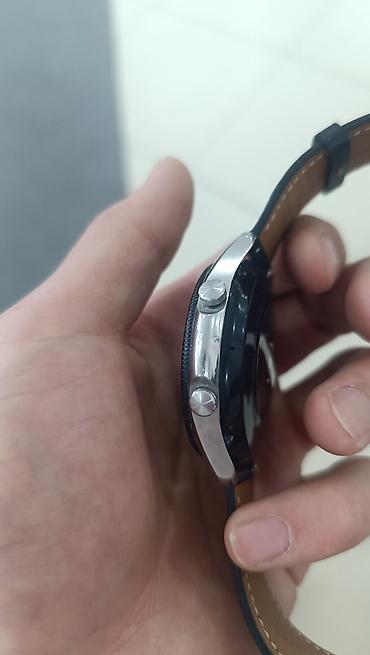 Акылдуу сааттар: Samsung Galaxy Watch (45 мм) с кожаным ремешком 22 мм M/L — 3